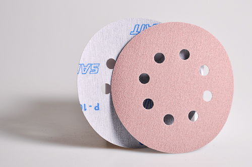 Disk brusný papír na suchý zip V3S 127 mm P100 F8 SAITAC