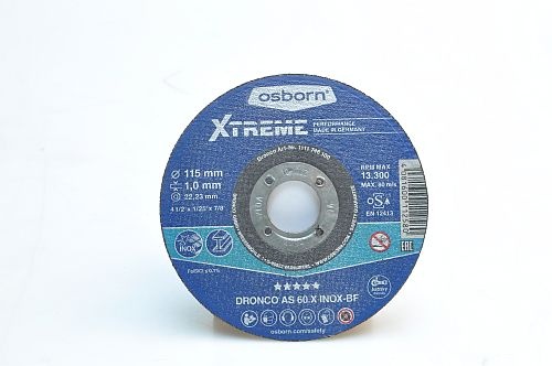 Řezný kotouč 115x1x22 AS60X INOX Xtreme rovný