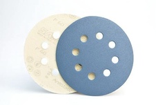 Disk brusný papír na suchý zip VZFF 125 mm P150 F8 SAITAC