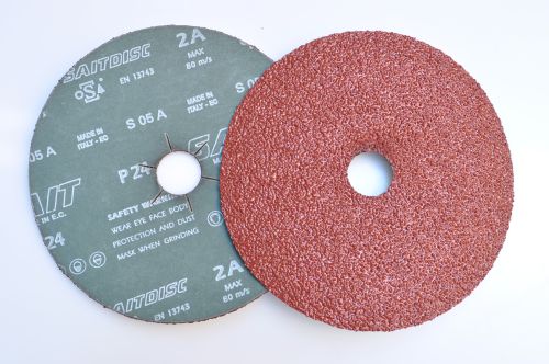 Brusný fíbrový disk SAITDISC 2A 150x22 T P36