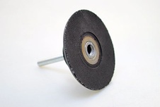 Unašeč pro rychloupínací disky Roloc 75 mm se stopkou měkký