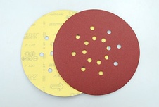 Disk brusný papír na suchý zip VAE 225 mm P120 F16 SAITAC