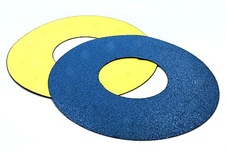 Disk brusný papír na suchý zip VZF 405x165mm P60 SAITAC