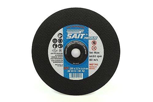 Řezný kotouč 230x3,2x22,23 DT AZ24Q PREMIUM vypouklý