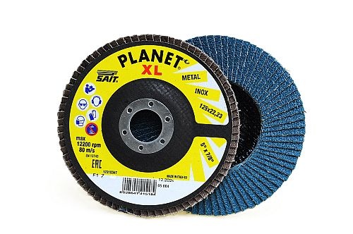 Lamelový kotouč talířový 125x22,23 SAITLAM PLANET P80 rovný