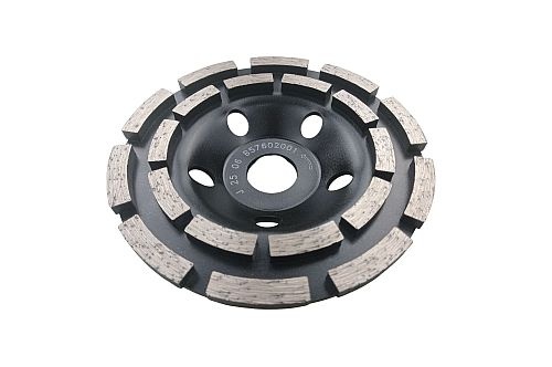 Diamantový brusný kotouč 125x22,23 dvouřadý