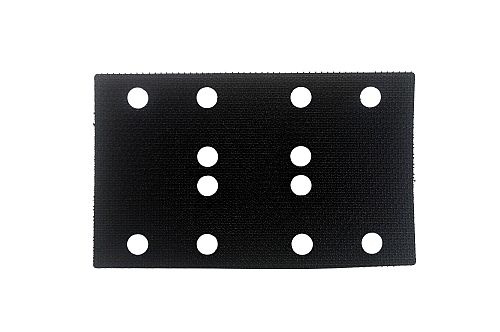 Samolepící podložka s háčky suchého zipu 80x130 mm F12 Black FT