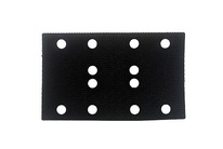 Samolepící podložka s háčky suchého zipu 80x130 mm F12 Black FT