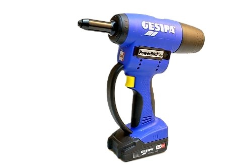 Aku nýtovací kleště GESIPA PowerBird Pro GE CAS (20 000 N)