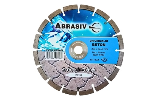 Diamantový řezný kotouč 230x2,4x22,23 BETON UNIVERSAL
