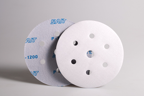 Disk brusný papír na suchý zip V4V 150 mm P1200 F7 SAITAC