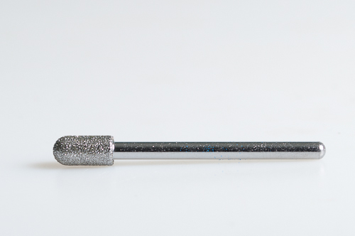 Diamantové tělísko válcové s radiusem průměr 5x10 mm