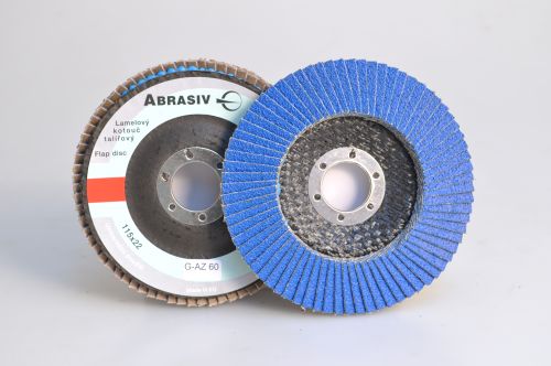 Lamelový kotouč talířový 115x22 G-AZ60 tvarový