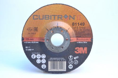 Brusný kotouč CUBITRON II 125x4,2x22