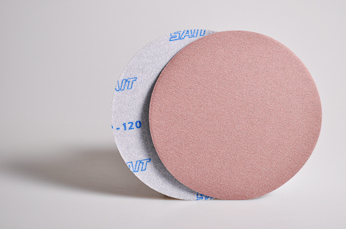 Disk brusný papír na suchý zip V3S 80 mm P150 SAITAC