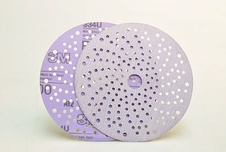 Disk brusný papír suchý zip Hookit Purple+ 334U 150 mm P400 Multihole